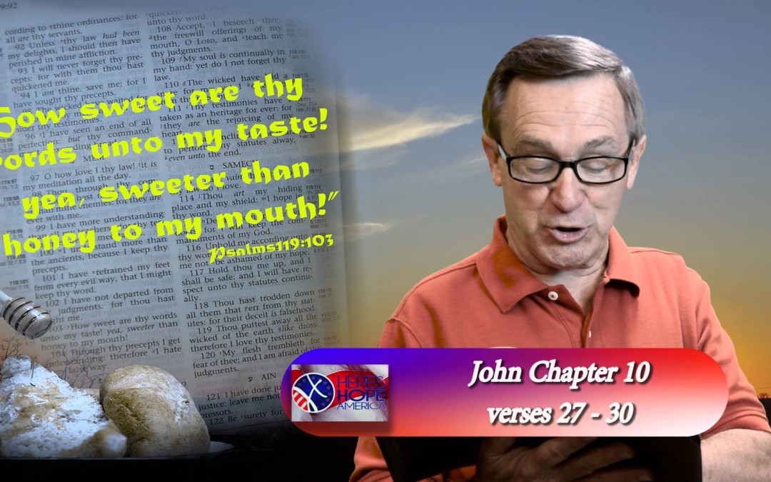 John 10 : 27-30