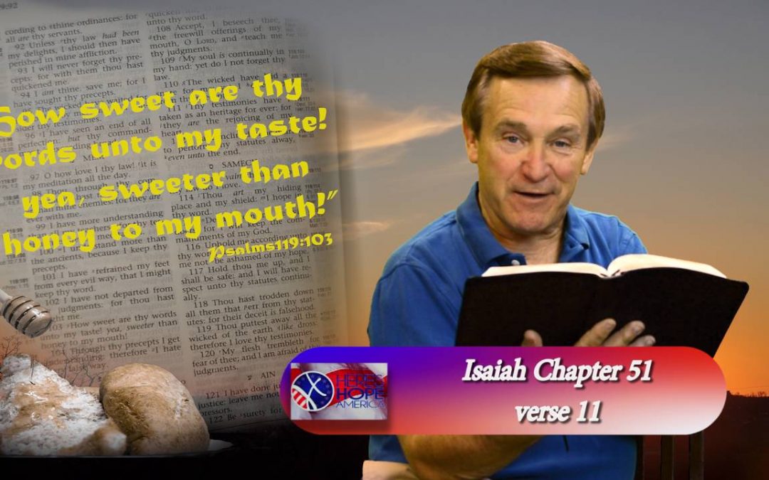 Isaiah 51 : 11