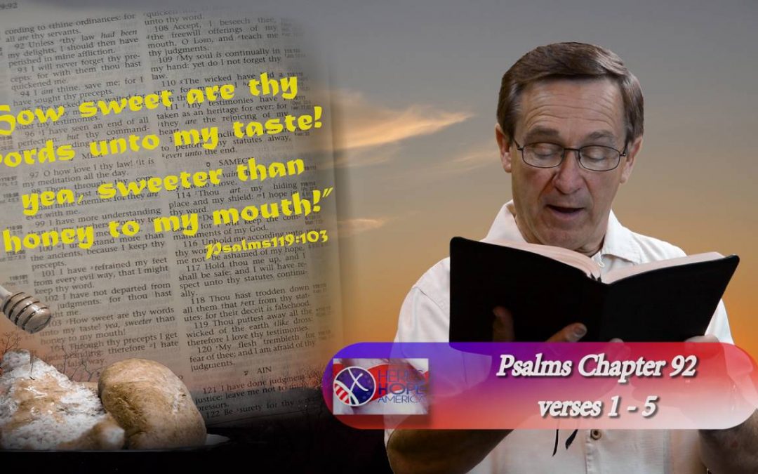 Psalms 92:1-5